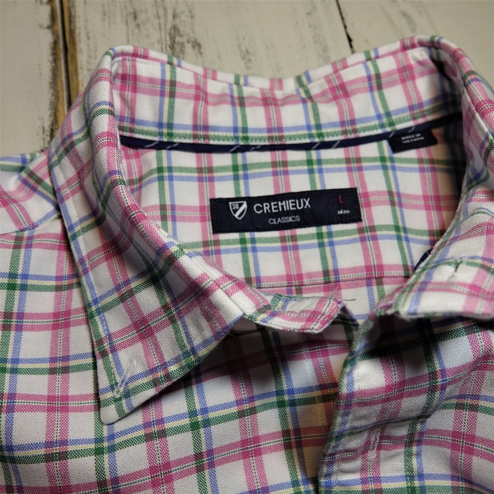 Cremieux Classic Long Sleeve Shirt Mens L
